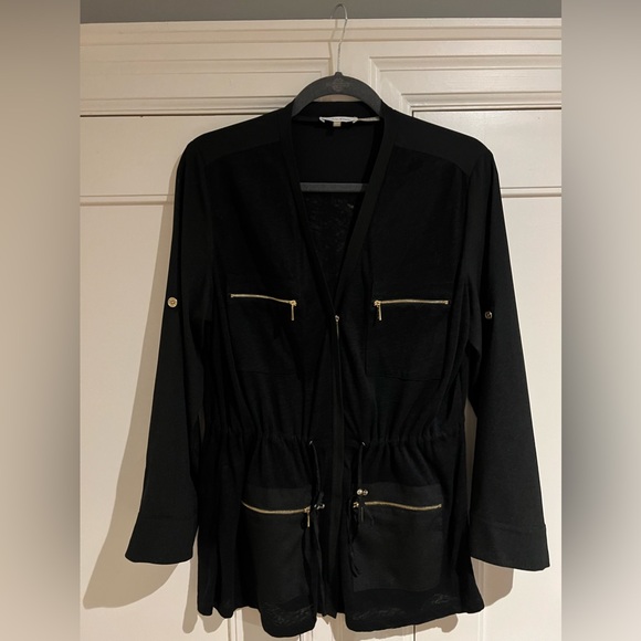 CALVIN KLEIN Beach Cover, Bathing Suit Cover, Sweater, Size M, New Without Tags - Picture 2 of 14